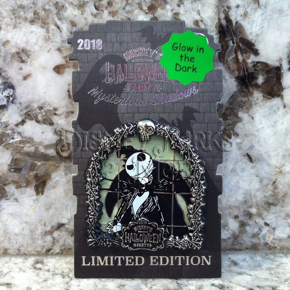 Disney Parks Nightmare Before Christmas Pin Jack Skellington Oogie Halloween